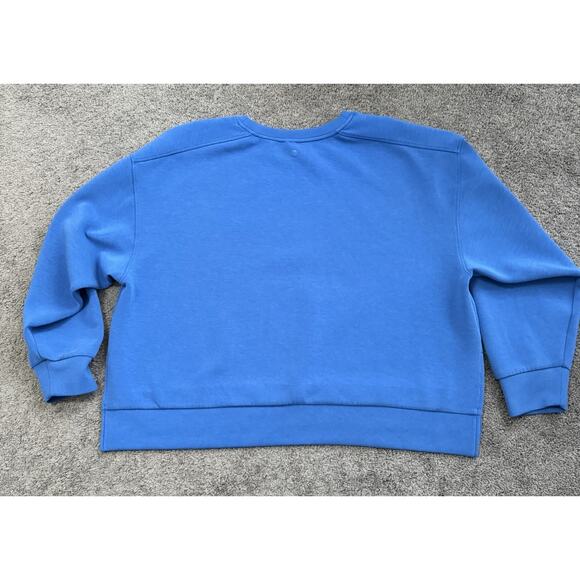 XXL 2X Blue CALIA Carrie Underwood Soft Scuba Crew Neck Sweatshirt Yoga Workout - Picture 7 of 14